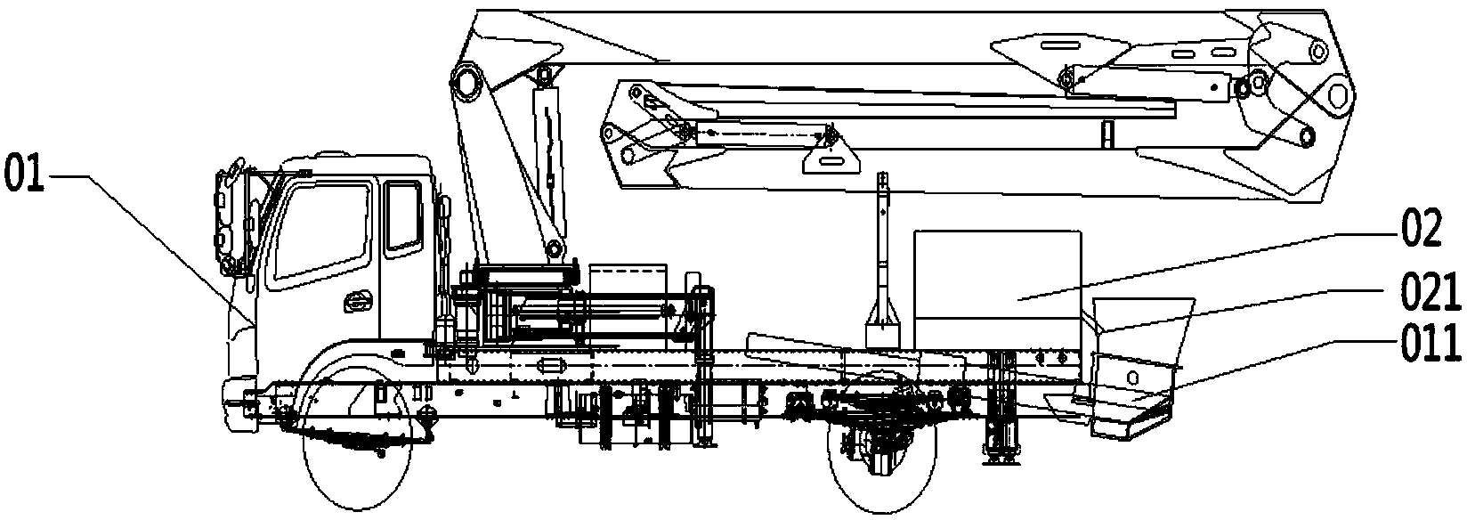 Stirring, pumping and walking integrated machine