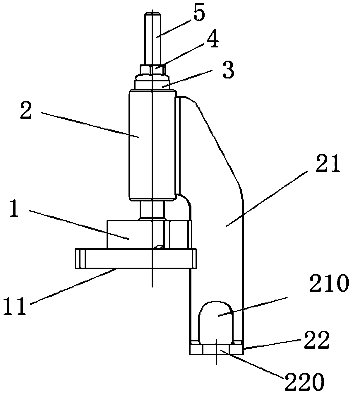 Compression device for gas valve springs