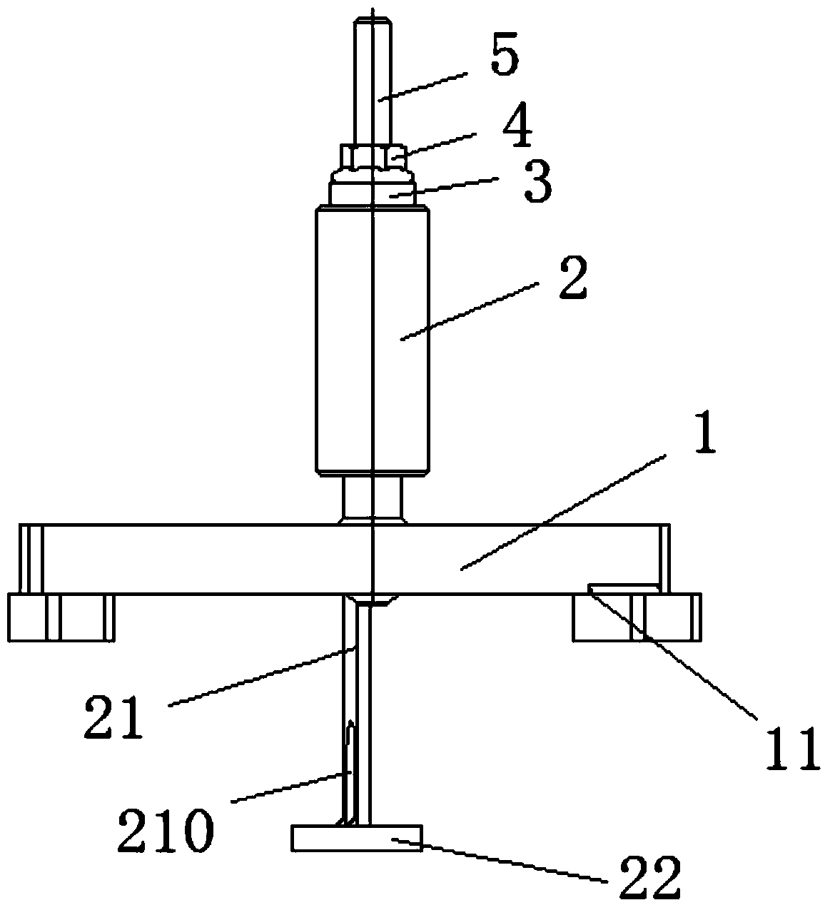 Compression device for gas valve springs