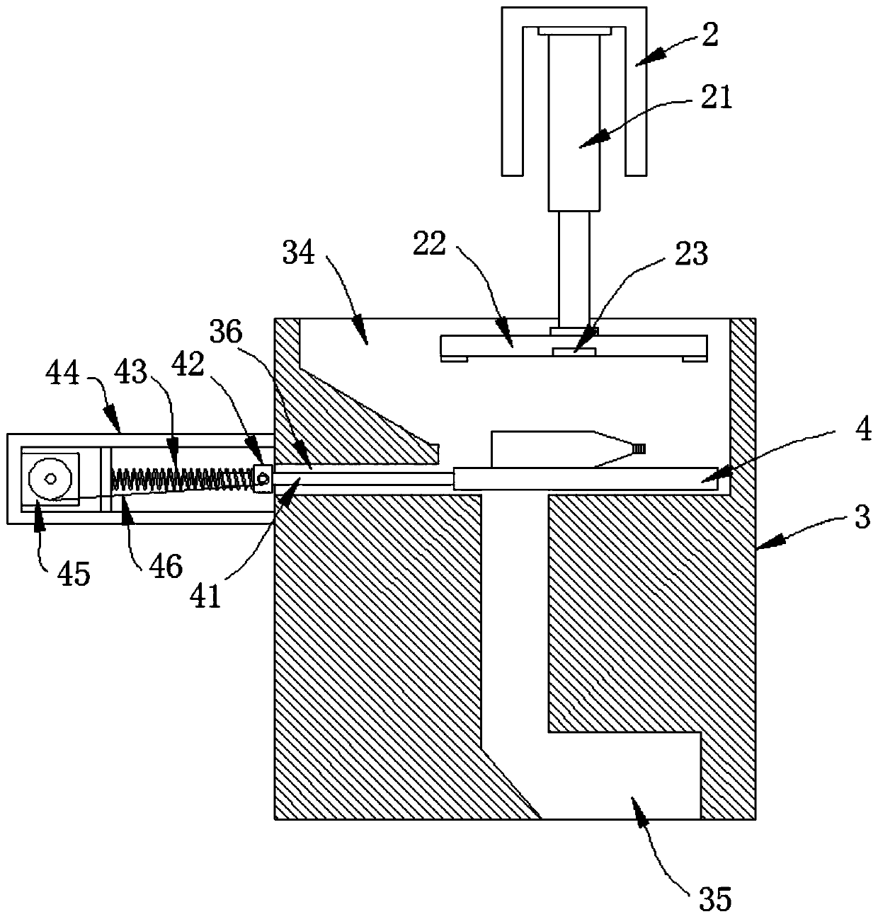 Automatic recycling and classifying device for beverage bottles and cans