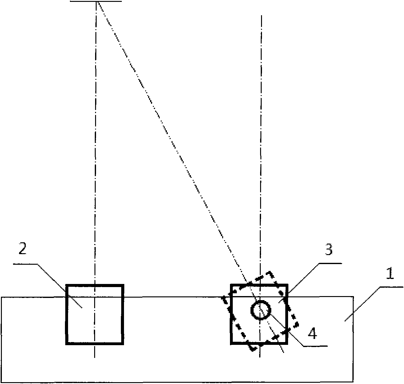 Method and device for shooting stereo images by automatically correcting parallax error