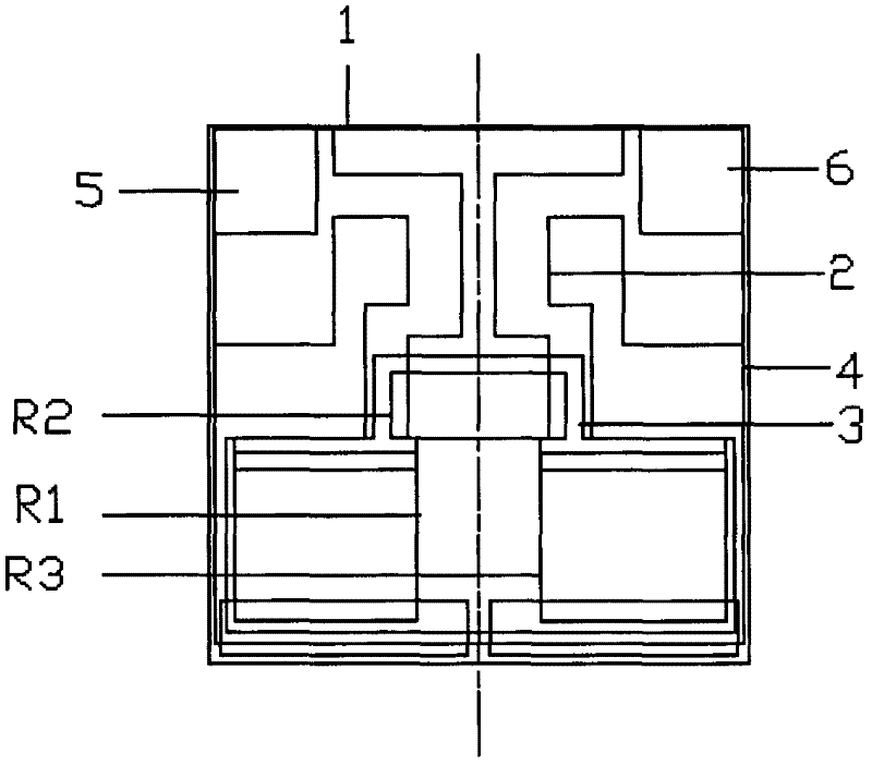 20W1dB attenuating piece of aluminium nitride ceramic substrate