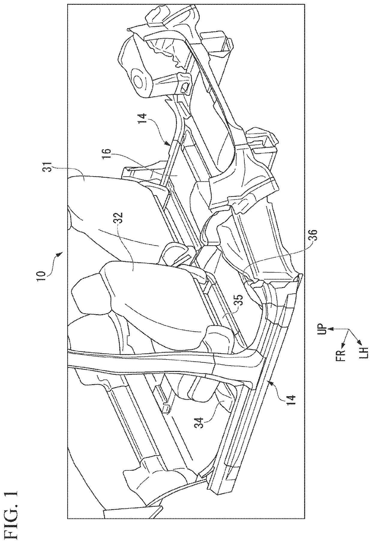 Vehicle body lower structure