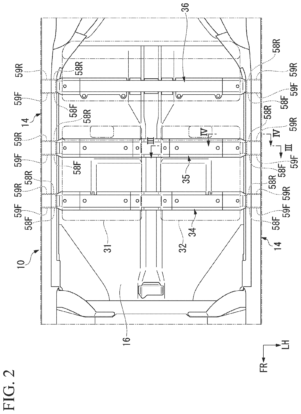 Vehicle body lower structure