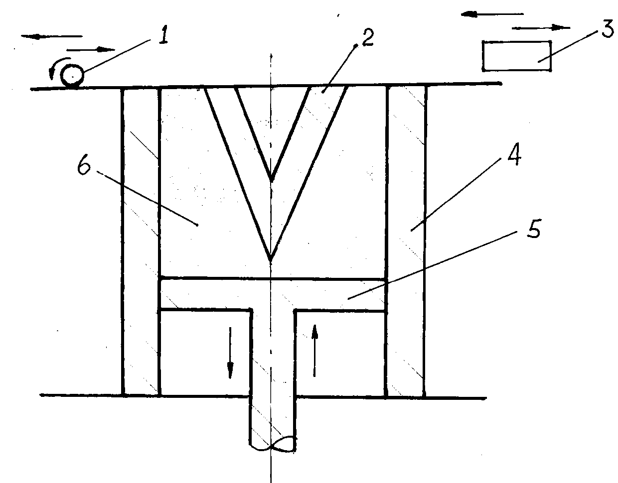 Forming device and method for additive manufacturing of inorganic cementing material products