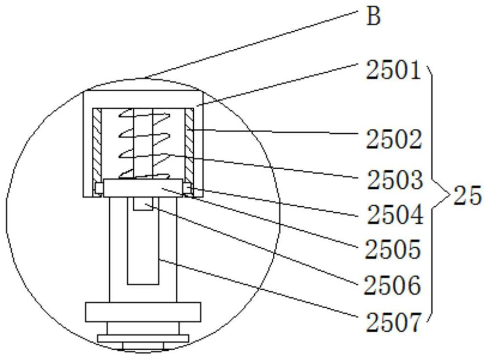 Ore smashing and screening device for mining