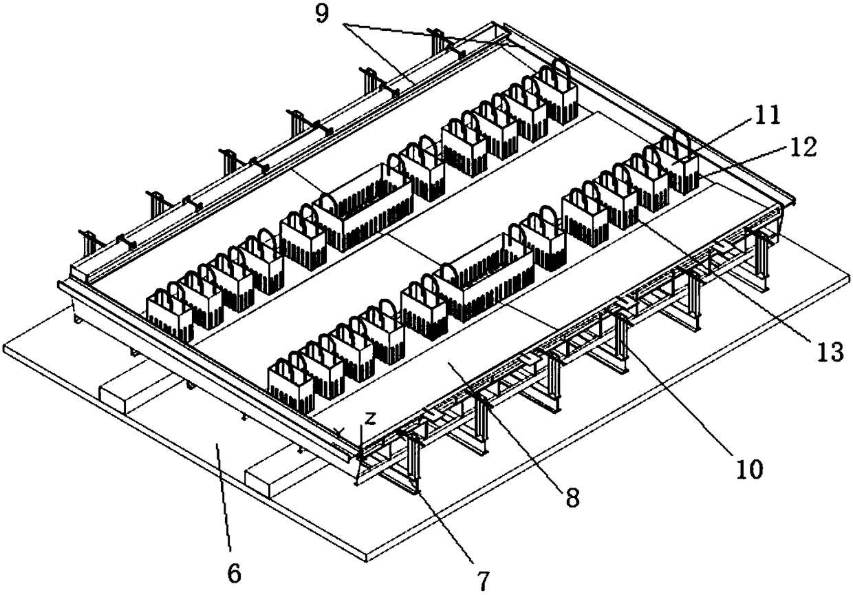 A new efficient installation method for ballast groove slabs of steel truss bridges