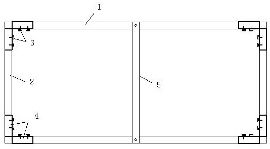 Method for manufacturing detachable toilet hanging mold support tool