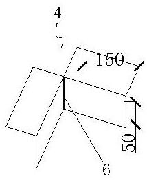 Method for manufacturing detachable toilet hanging mold support tool