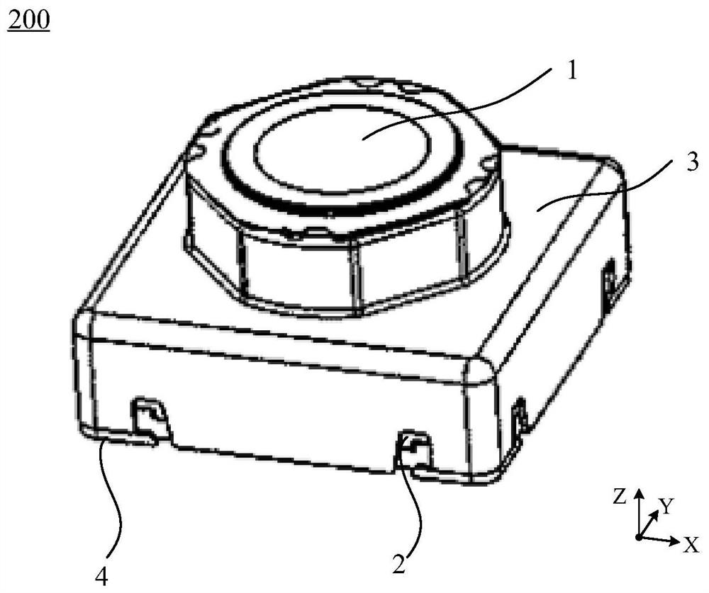 Motor assembly, camera module and electronics to drive the liquid lens