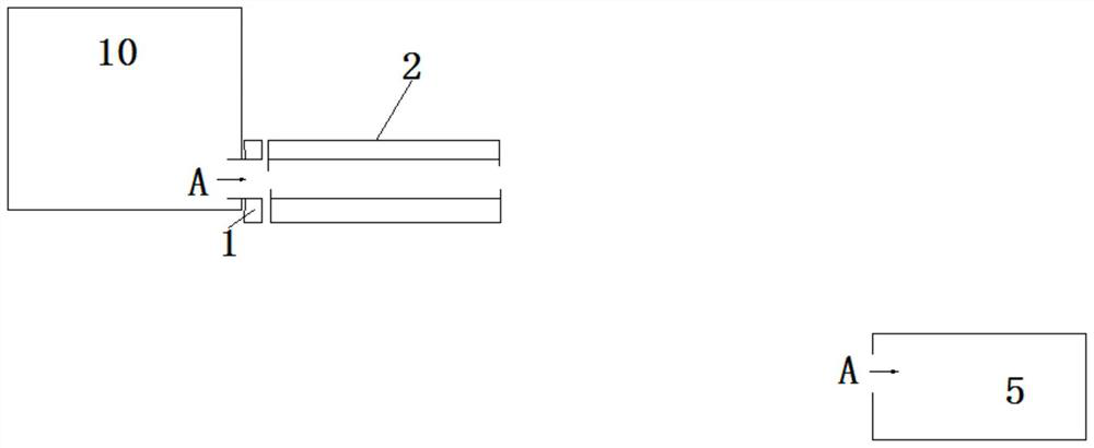 Platinum channel installation method considering expansion characteristic and platinum channel