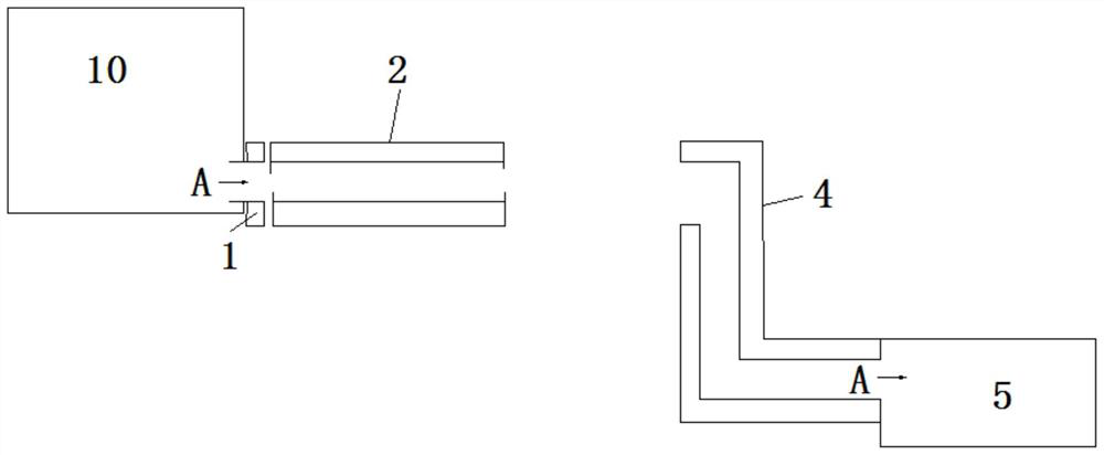 Platinum channel installation method considering expansion characteristic and platinum channel