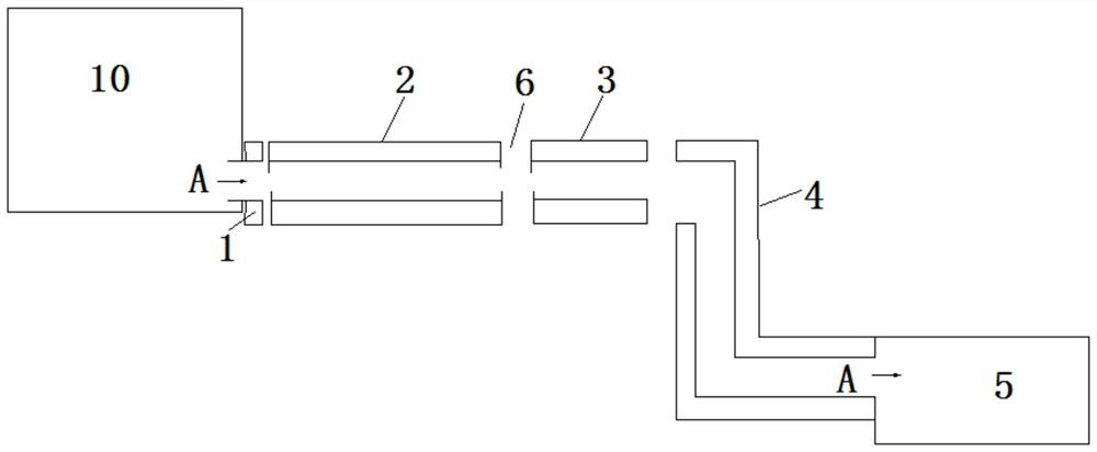 Platinum channel installation method considering expansion characteristic and platinum channel