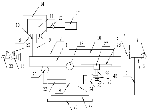 Rotary type art drawing paper loading device