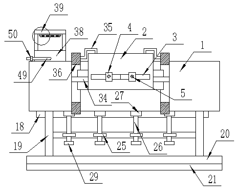 Rotary type art drawing paper loading device