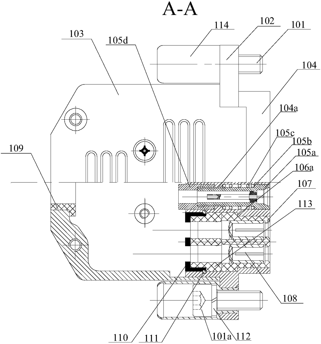 Rectangular multi-core mixed connector