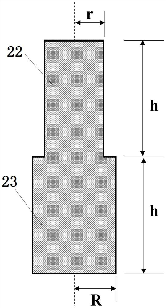 Variable-diameter piston type on-site testing device and method for gas content of transformer oil