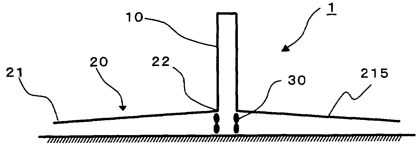 Covering material for solar thermal power generating system and solar thermal power generating system formed by spreading the covering material