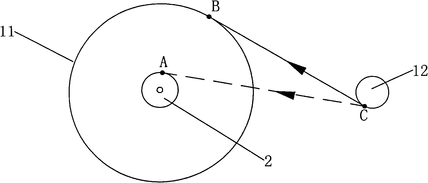 Translational rolling mechanism