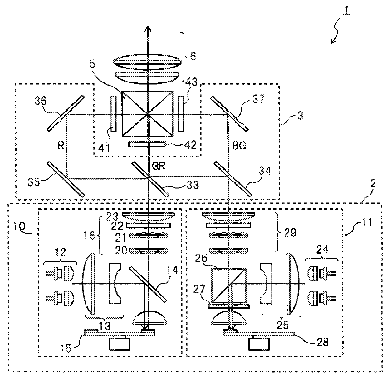 Projector and image display method