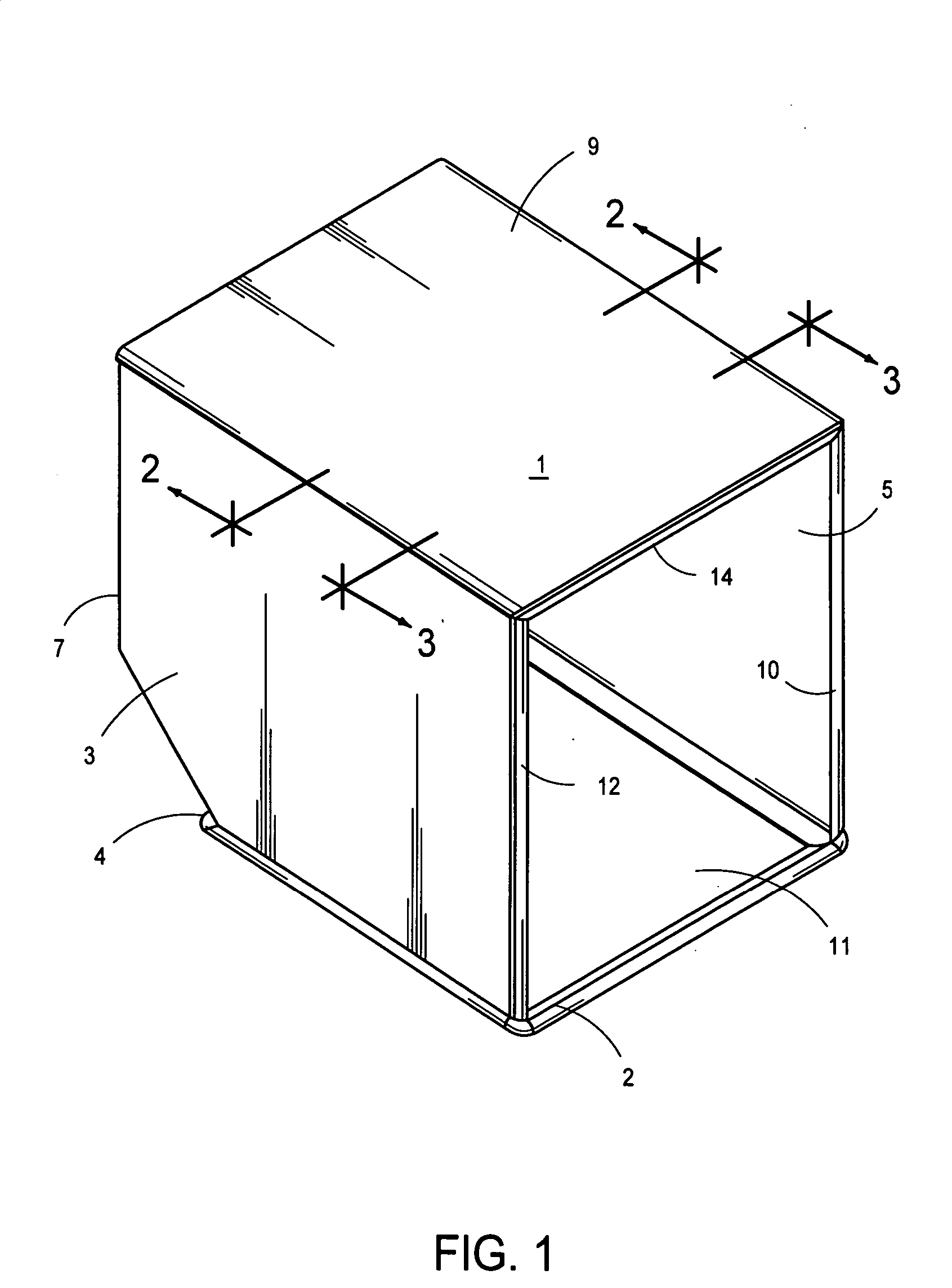 Method of thermoforming fiber reinforced thermoplastic sandwich panels, thermoformed articles, and modular container structure assembled therefrom