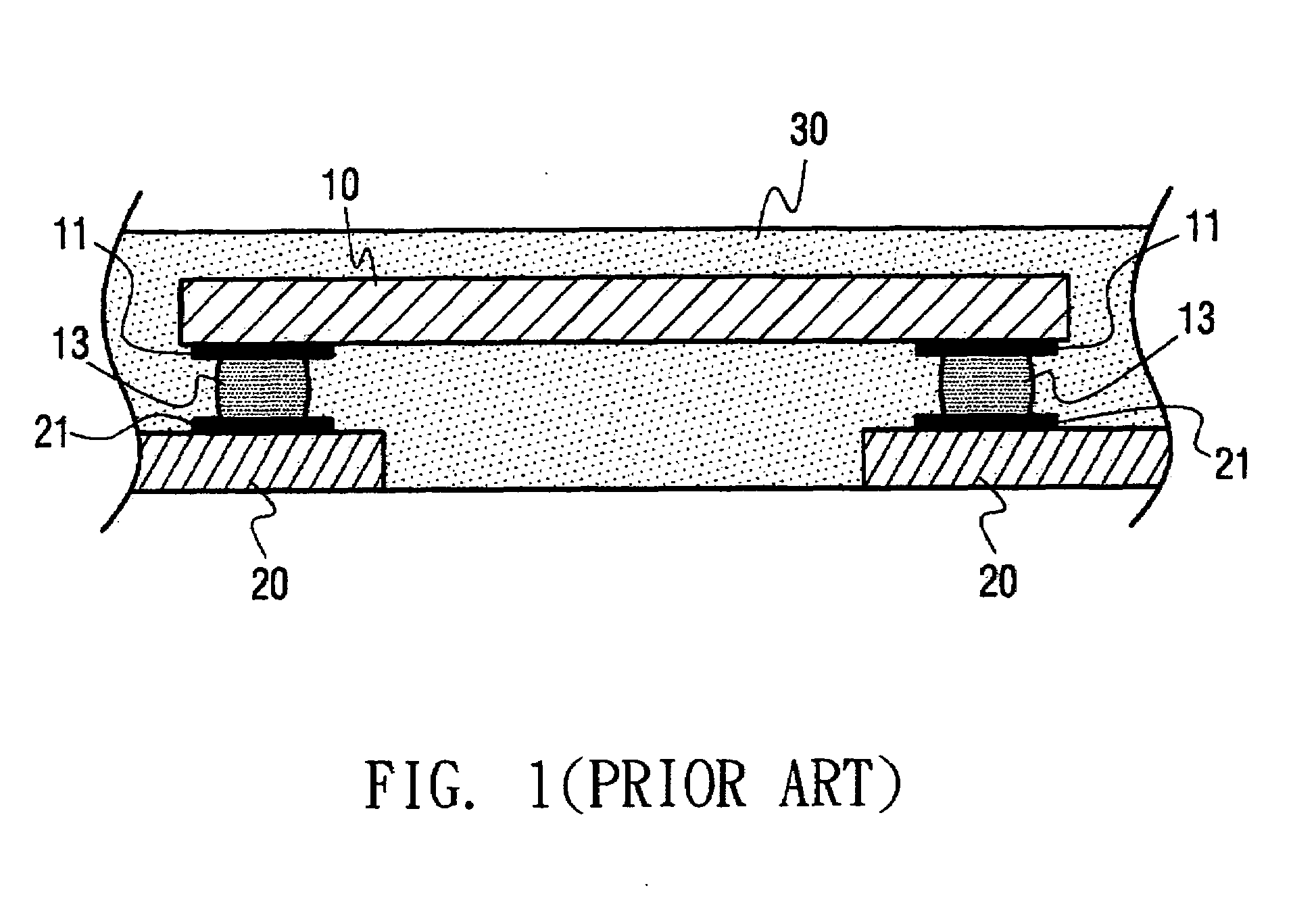 Semiconductor package with enhancing layer and method for manufacturing the same