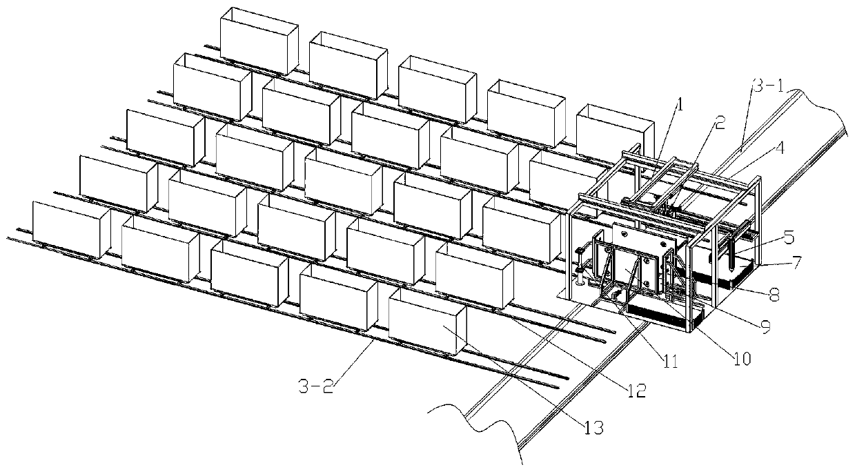 Automatic fish tank splicing production system