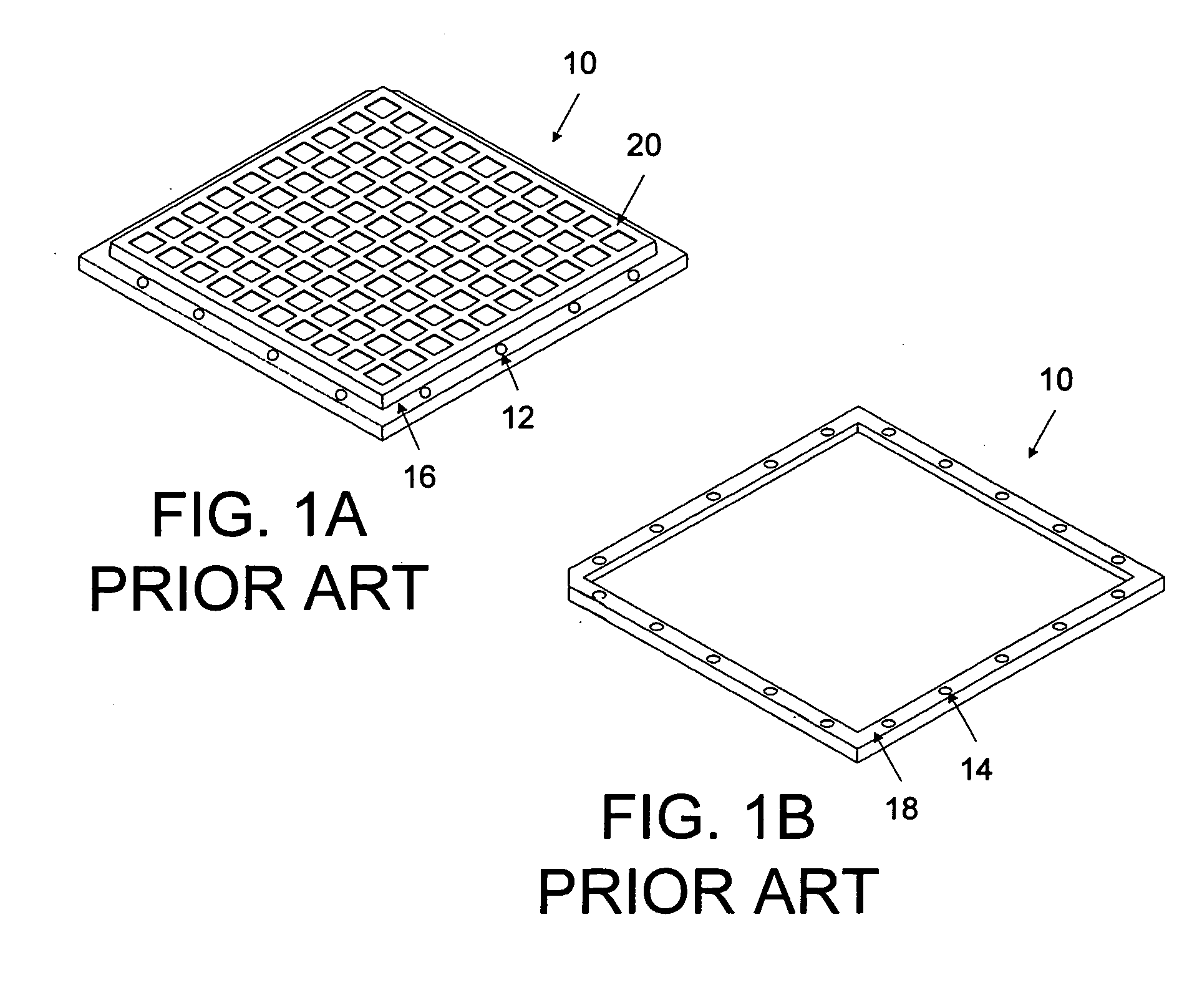 Tray with flat bottom reference surface