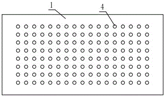 Electric heating material coated with biological ore material coating points