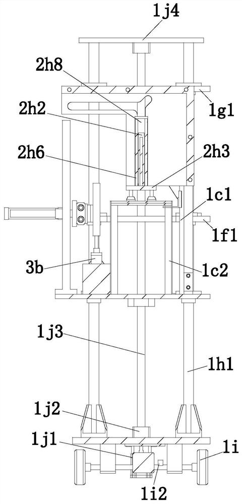 A working method of automatic tiling equipment