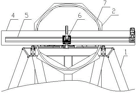 Target space angle position simulator and application method