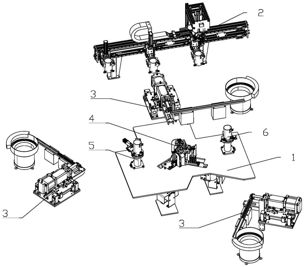 A pipe fixture device for wire harness threading pipe welding