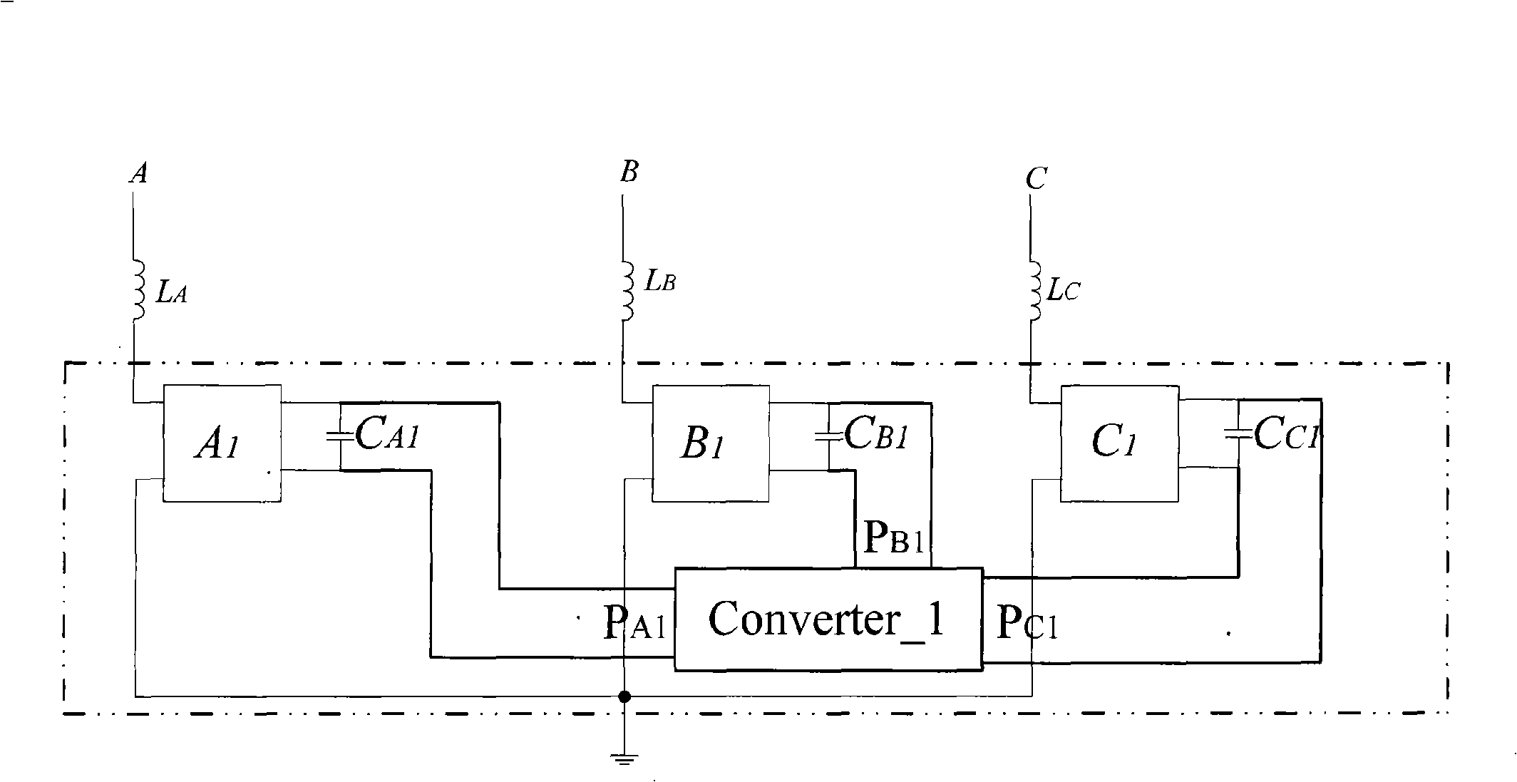 Negative sequence compensation method of cascade connection multi-level circuit based on isolation type bidirectional transducer