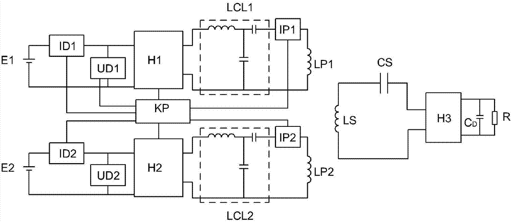 Dynamic wireless power supply system for tramcar and efficiency optimization control method of system