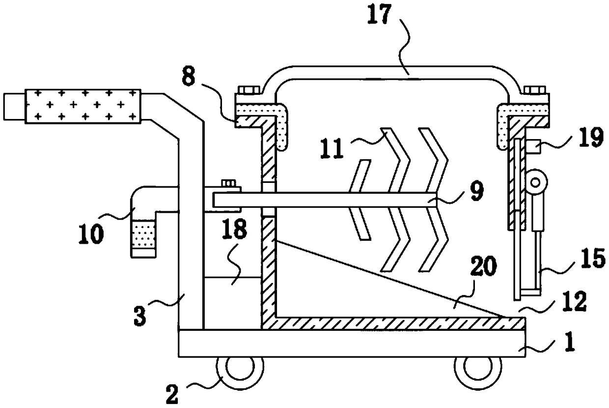 Material conveying device for buildings and using method thereof