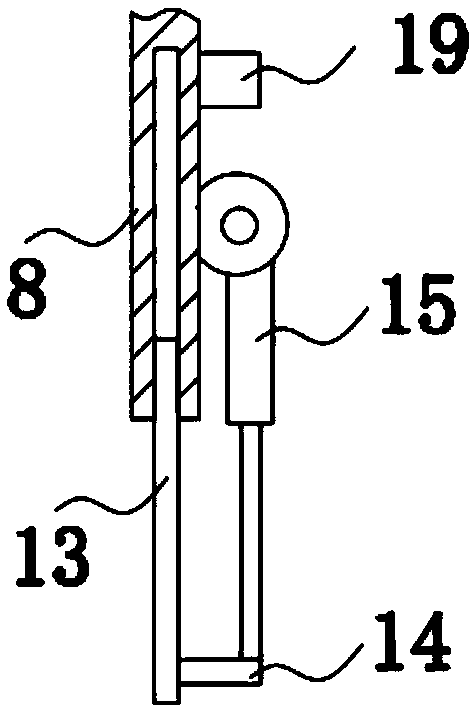 Material conveying device for buildings and using method thereof