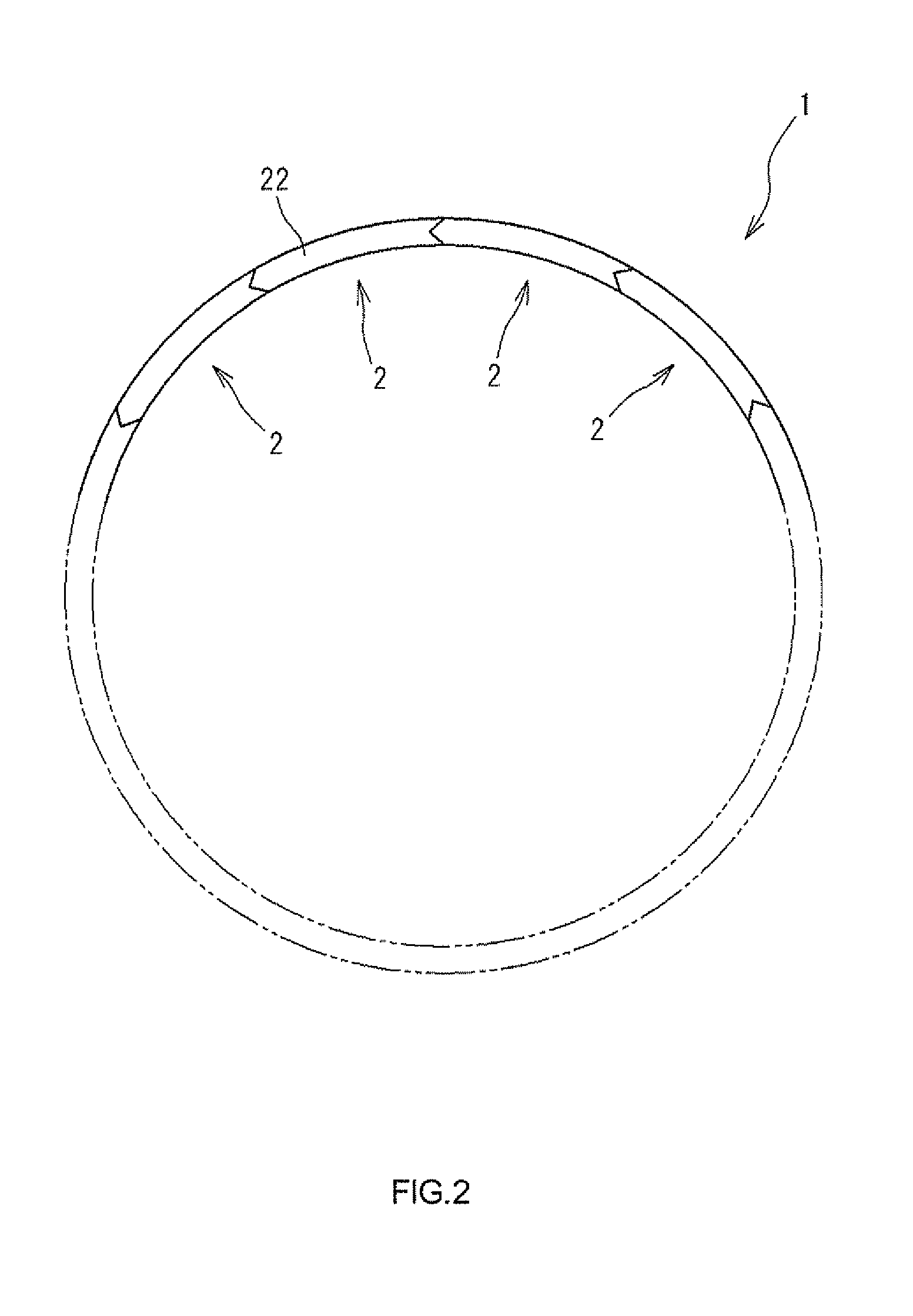 Split cage for rolling bearing and rolling bearing using the split cage