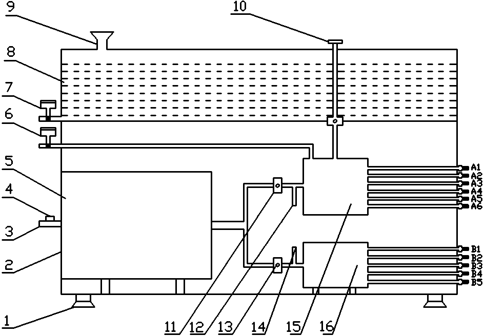 Lubricating device used for wheel machining