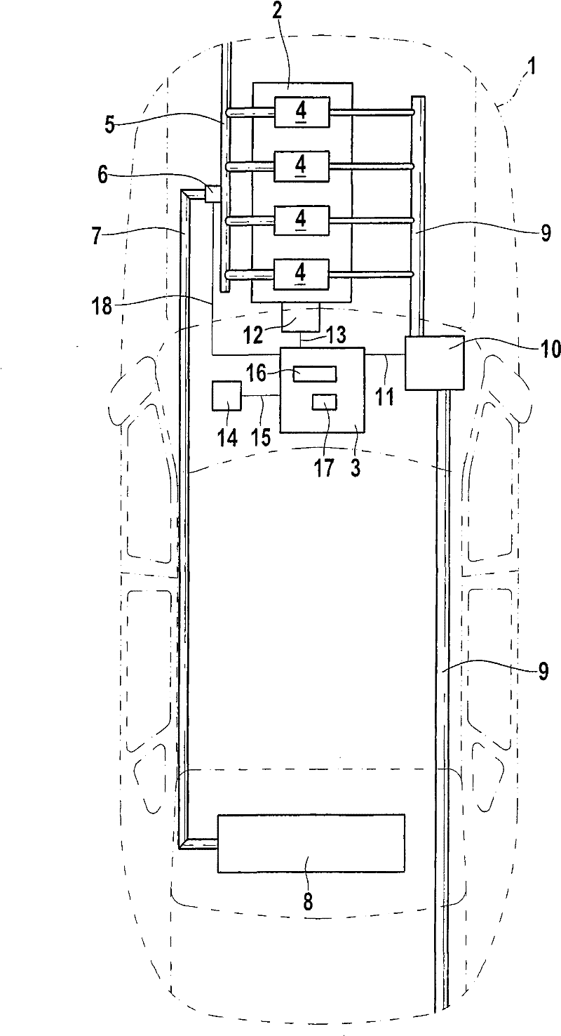 Internal-combustion engine starting method