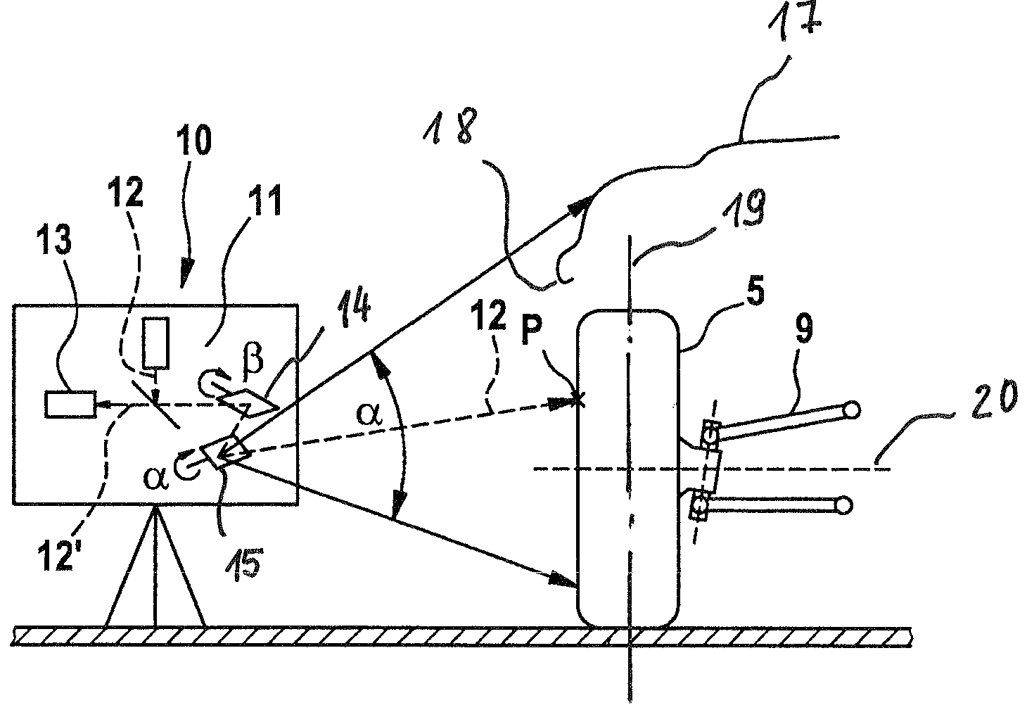 Method for optical chassis measurement