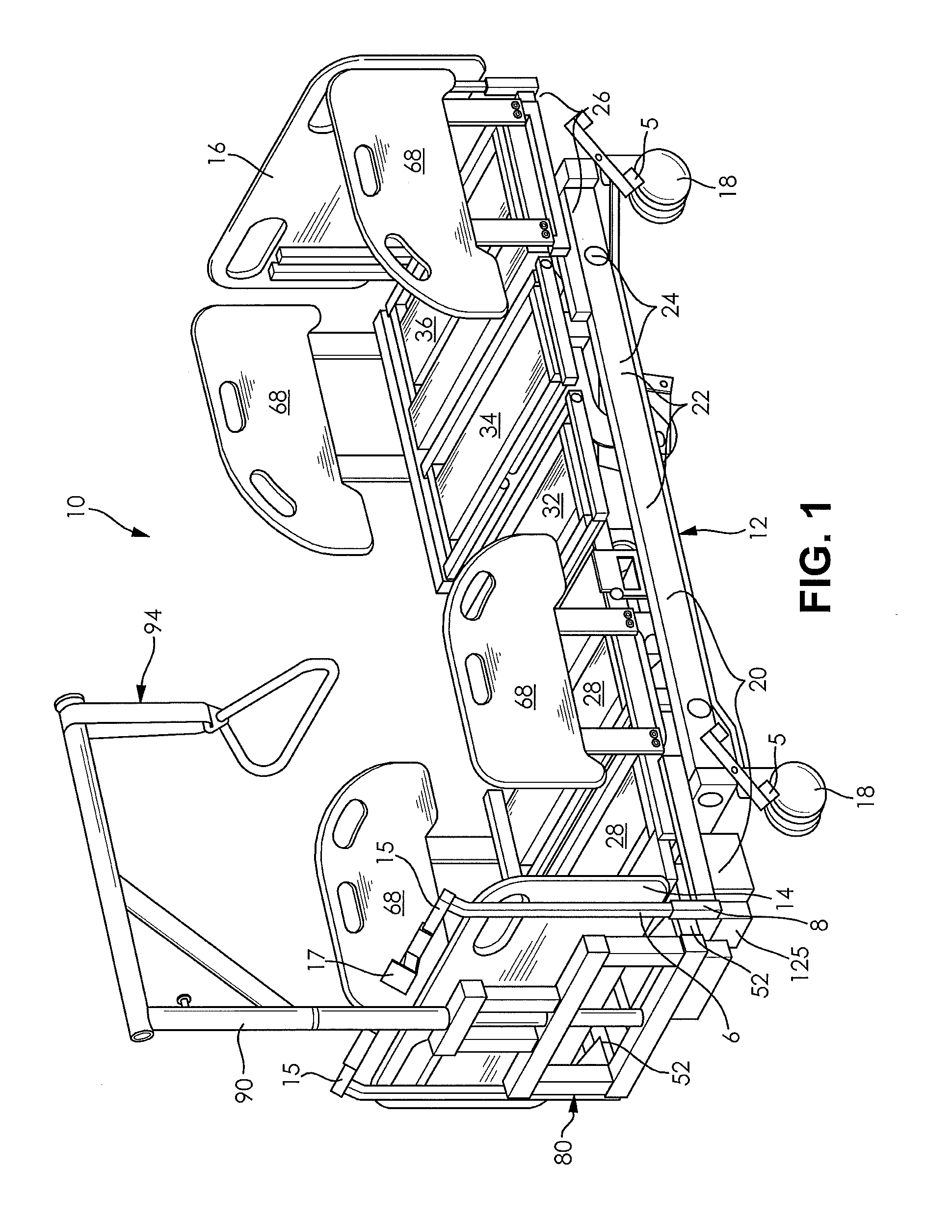 Drive system for bed