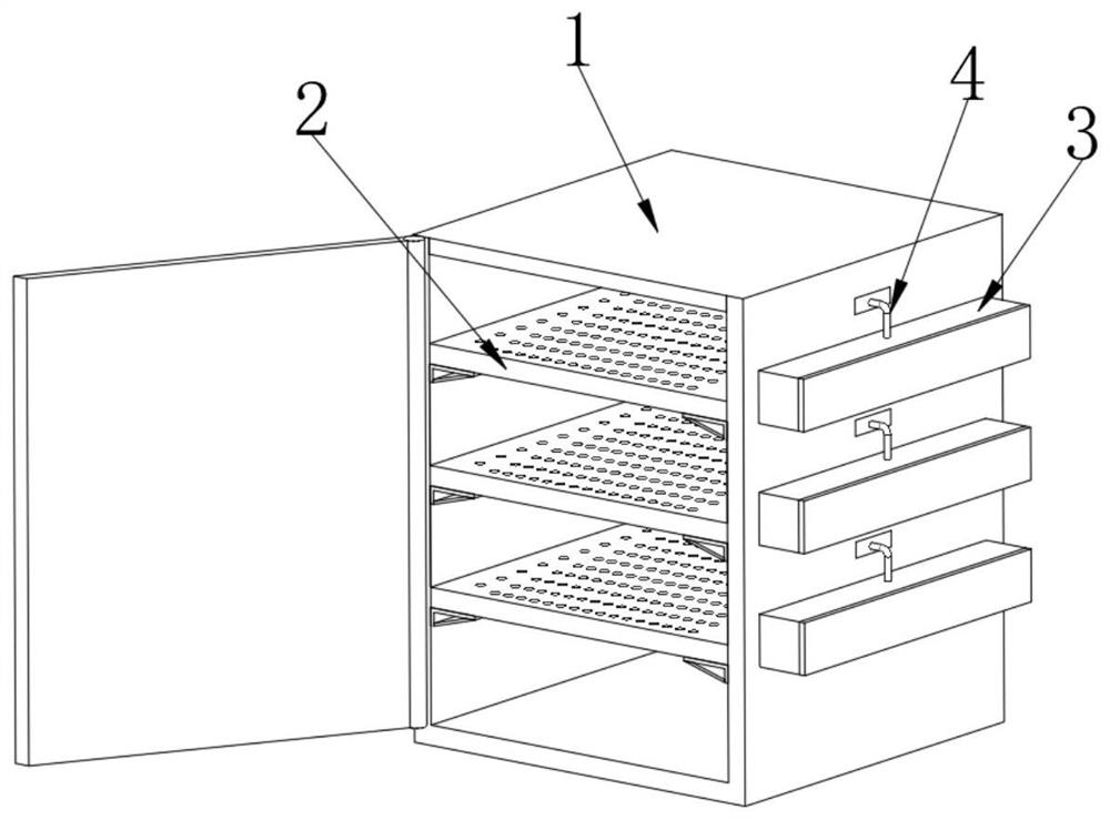 Seed storage device based on biological respiration reaction