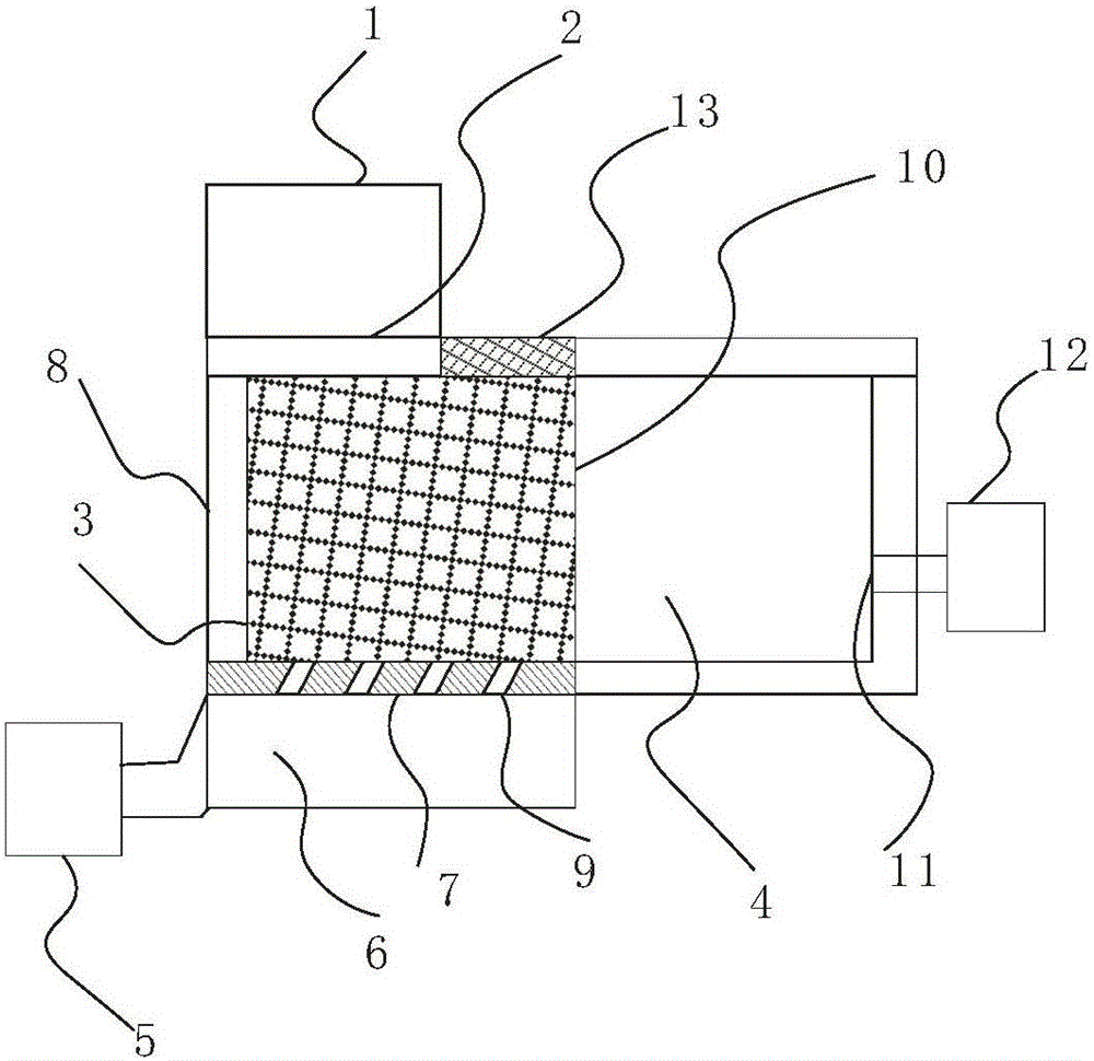 Polystyrene receiving bin