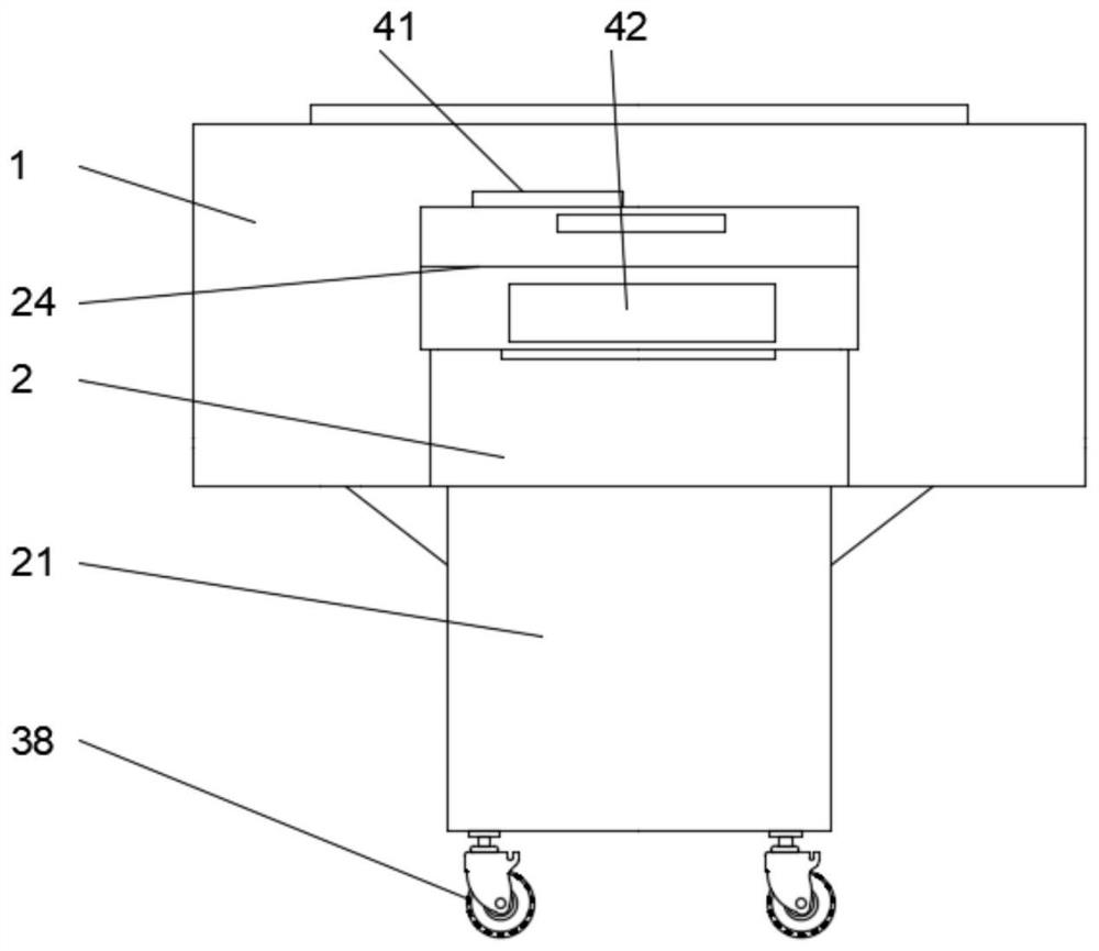 Surgical instrument tray device with cleaning function