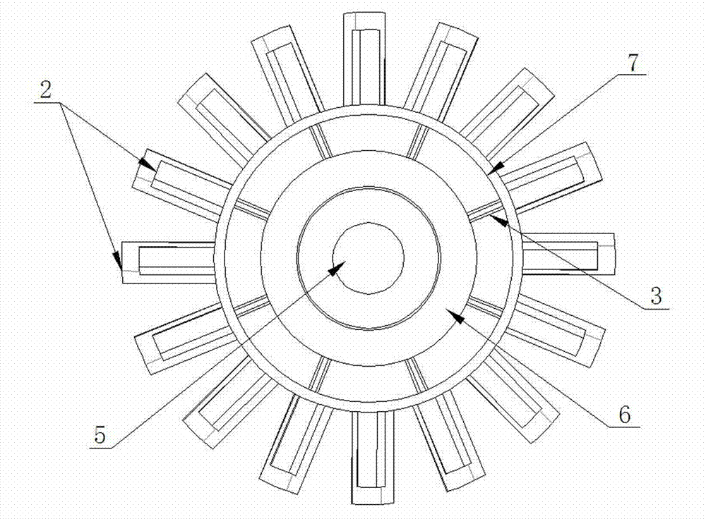 Coupling-type wind driven generator