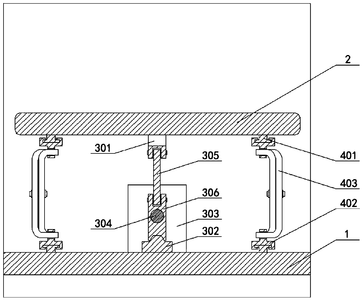 Voice-control intelligent bed moving and lifting device