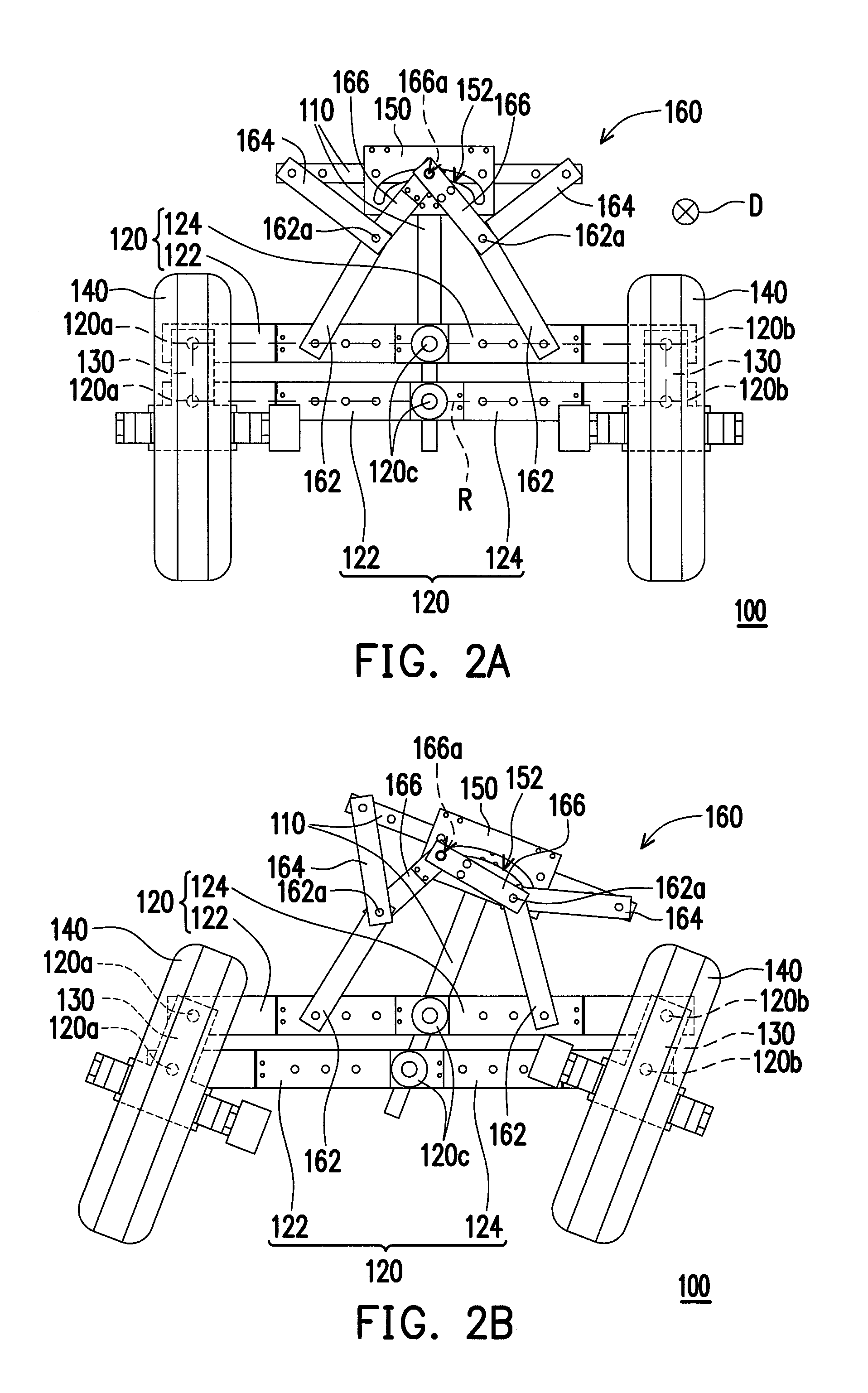 Three-wheeled motor vehicle with high safety