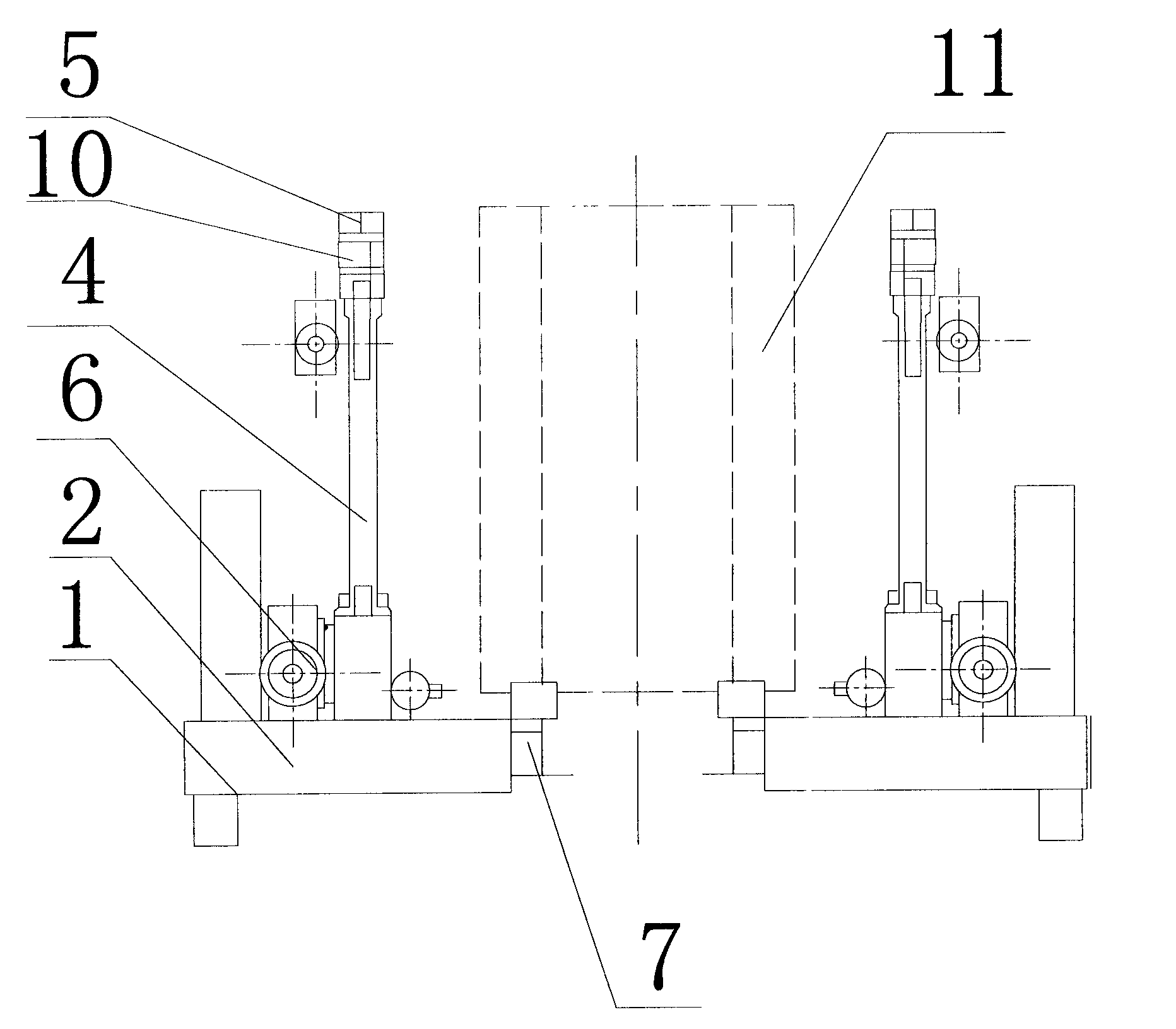 Steel coil preheating device