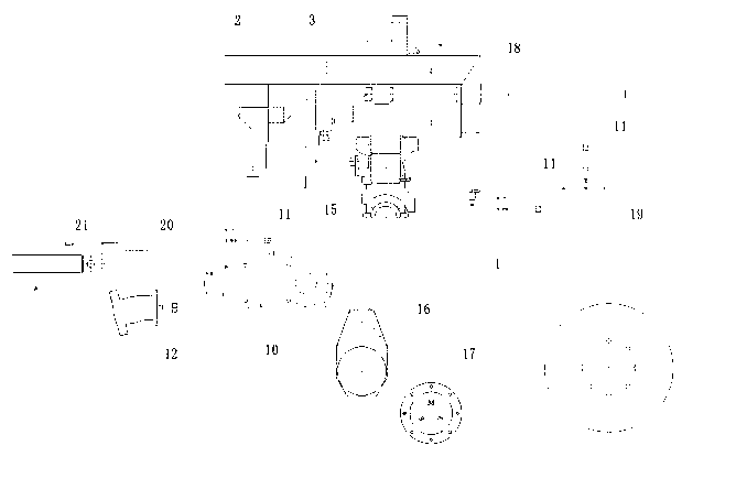 Front-rear axle balance adjusting mechanism for locomotive