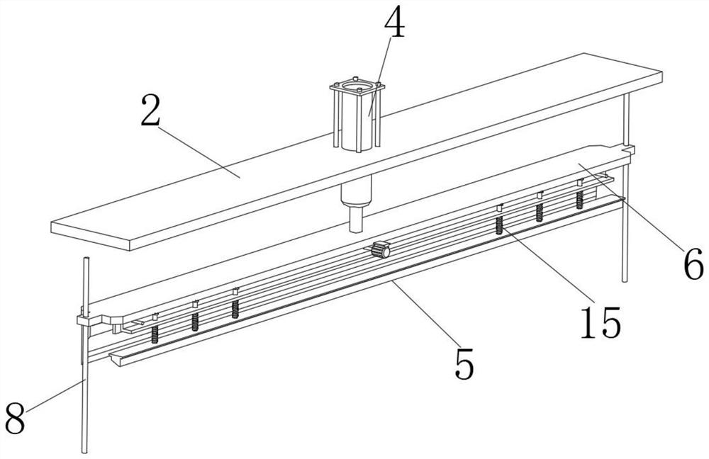 A cardboard anti-wrinkle mechanism for film-coated cutting machine